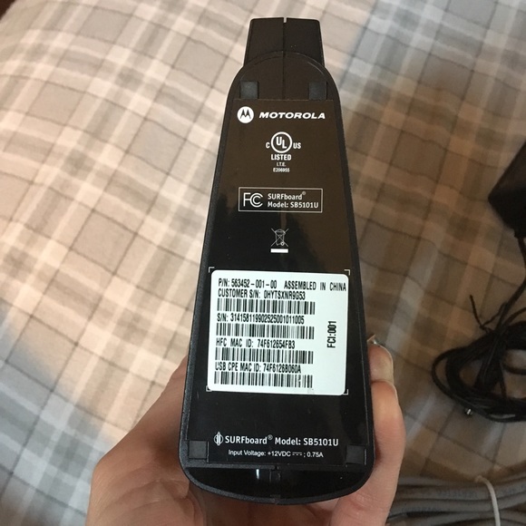 Motorola SURFboard Cable Modem SB5101U - Picture 3 of 8
